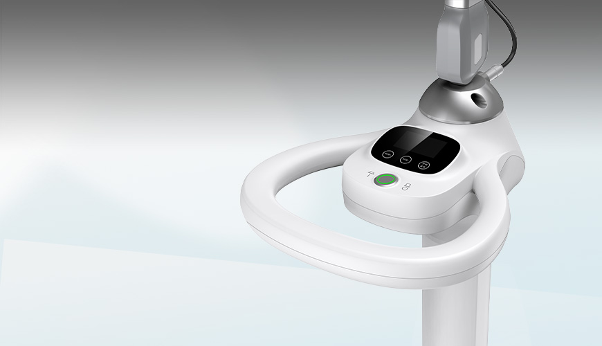 采用LCD顯示屏顯示治療時間