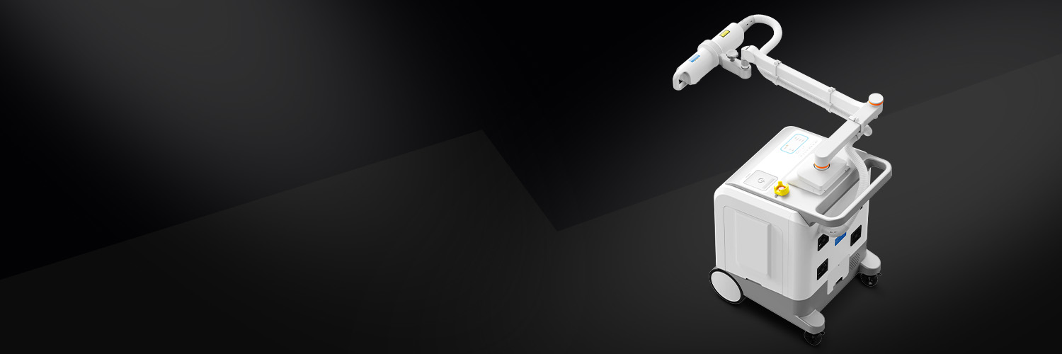 治療頭可靈活轉動，